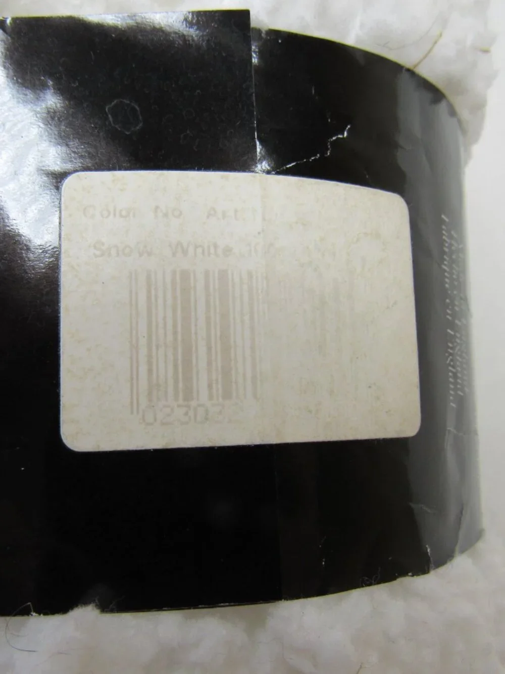 Lion Brand Yarn POLARSPUN Snow White Yarn Skein 100% Polyester New